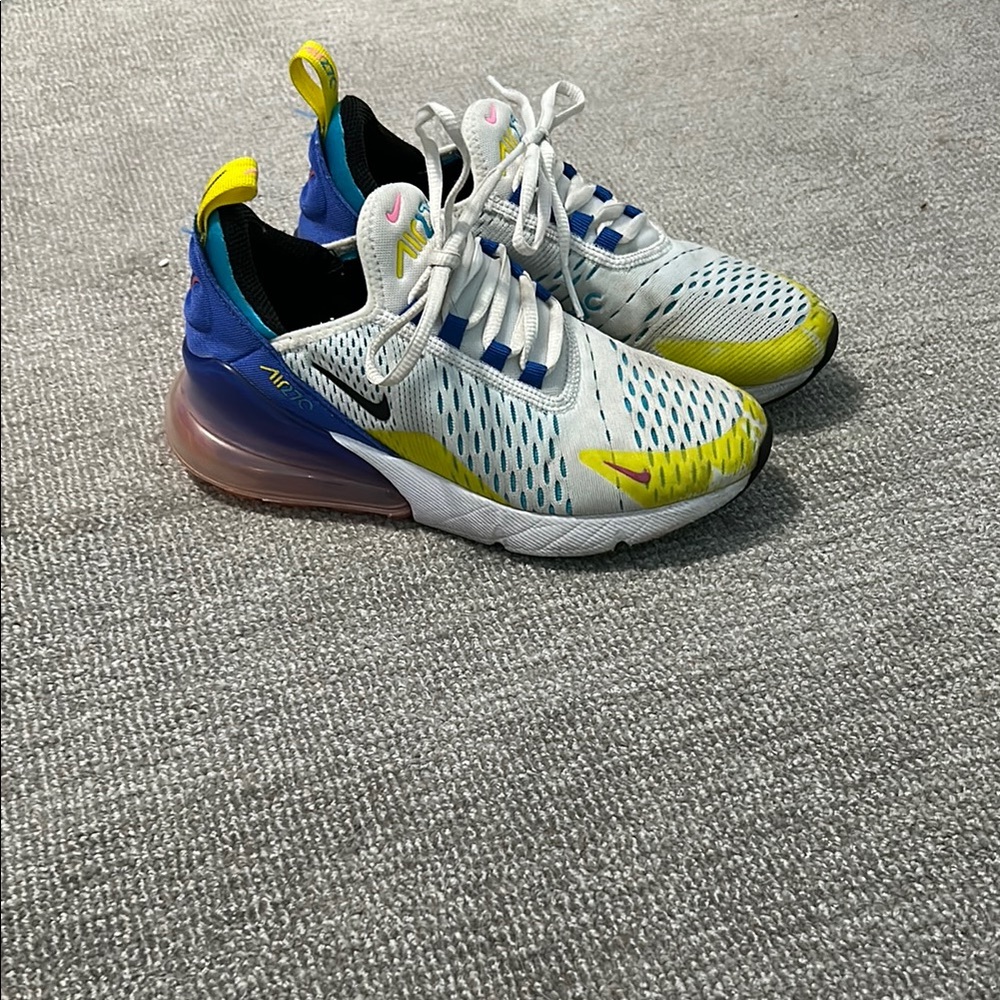 Nike Air Max 270 Futura White Pink Big Kids